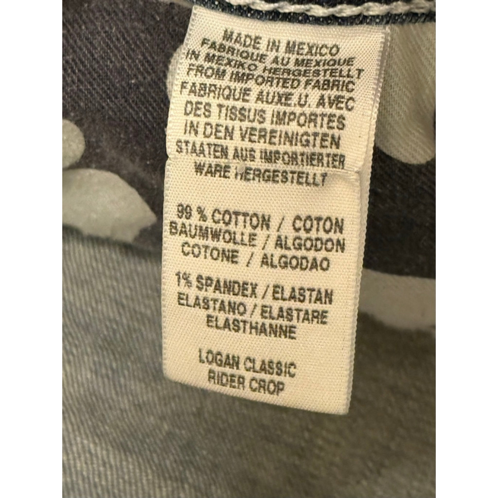 Lucky Brand Women's Logan Classic Rider Capri Jeans sz 10/30 (14591) - Picture 9 of 9